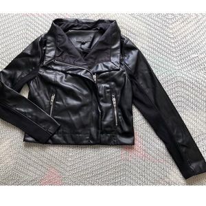 **SOLD**NWT Blank NYC faux leather moto jacket women’s sz M
